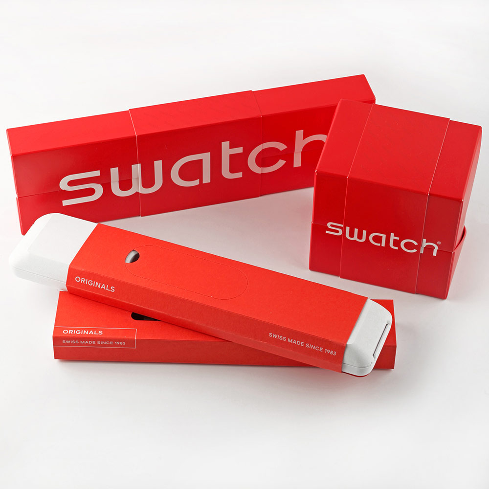 Swatch SWATCH GREAT OUTDOOR Men's Watch, Analog, RubberStrap, Black, YVS486
