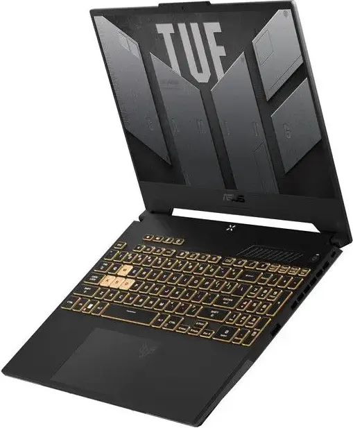 Asus Laptop TUF F15 FX507ZC-HN003W, 12th Gen, Intel® Core™ i7-12700H, 16GB RAM, 512GB SSD, NVIDIA RTX3050-4GB, 15.6 inch FHD 144HZ Display, Windows 11, Gray