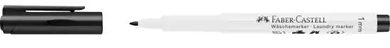 Faber Castle Marker Pen, Ordinary tip, Permanent, Washable, Black