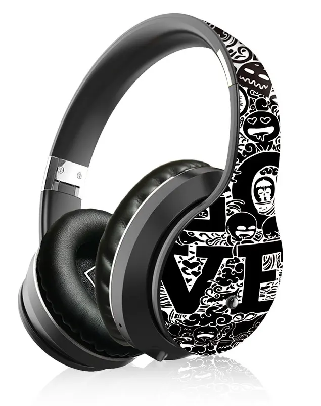 سماعة رأس لاسلكية أيكونز XOE04K، صوت عالي الجودة، أسود