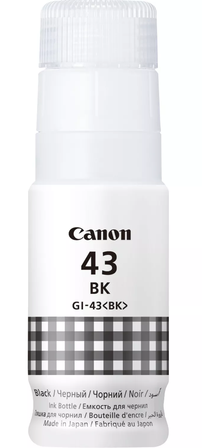 عبوة حبر كانون GI-43BK، اسود