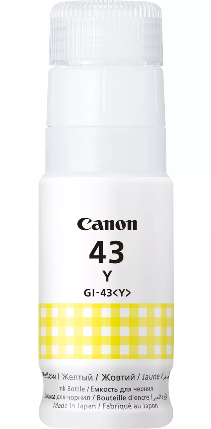 Canon GI-43Y Ink Cartridge, Yellow