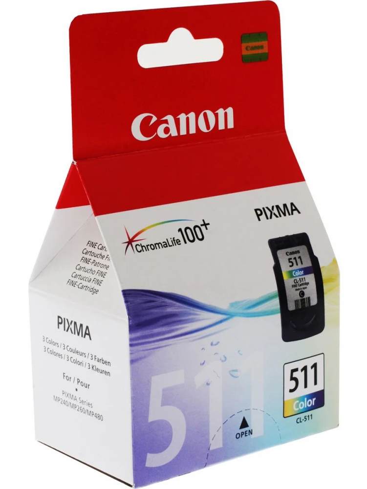 Canon CL-511 Ink Cartridge, Color