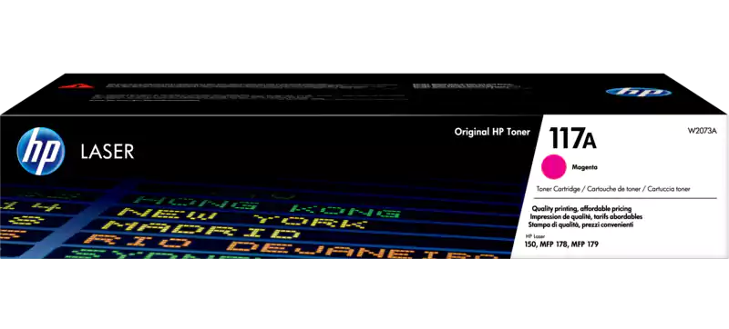 HP 117A Toner Cartridge, Magenta