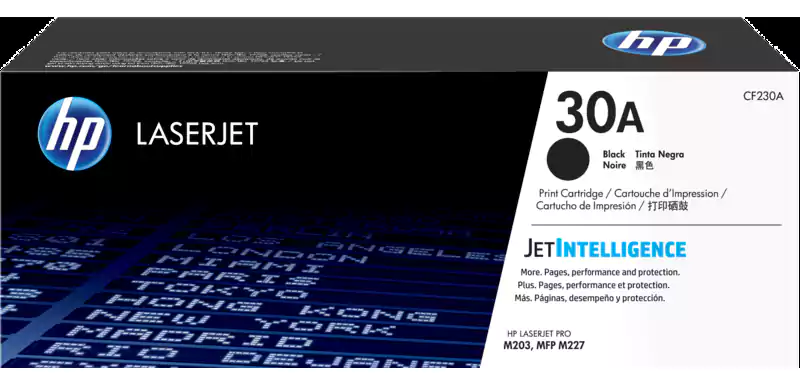 HP 30A Laser Toner Cartridge, Black