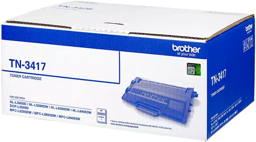 خرطوشة حبر ليزر براذر TN-3417، اسود