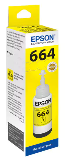 Epson 664 Ink Refill, Yellow