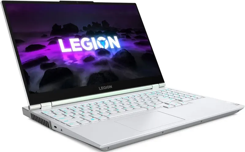 Lenovo Legion 5 Laptop, AMD Ryzen™ 7 5800H, 16GB RAM, 1TB SSD HDD, AMD Radeon™ RX 6600M - 8GB, 15.6 Inch FHD IPS, Windows 11, Light Gray