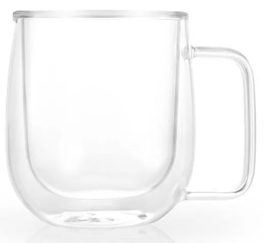 pyramid double glass mug Elghazawy Shop