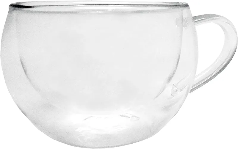 مج قهوه دابل زجاجي