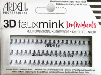 رموش 3 دي فومينك  من ارديل شورت بلاك