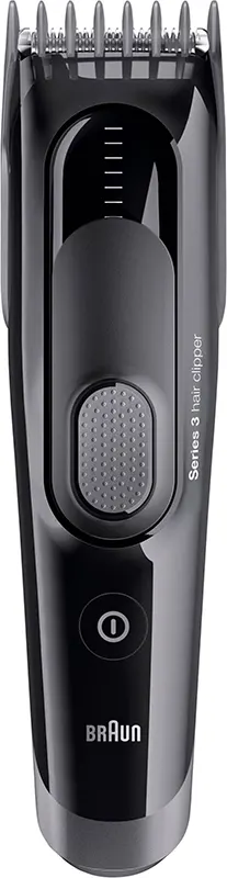 Braun Electric Hair Clipper for men, for dry & wet use, Rechargeable, Black, HC5050