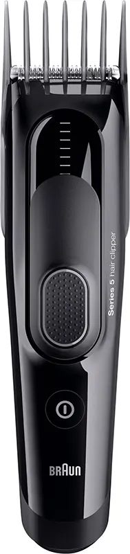 Braun Electric Hair Clipper for men, for dry & wet use, Rechargeable, Black, HC5050