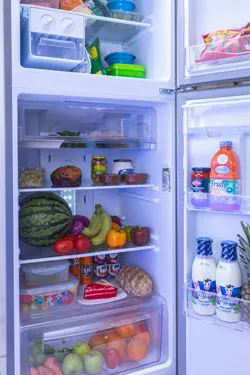 ثلاجة فريش، نوفرست، 397 لتر، 2 باب، سمارت هارموني بلوتوث، أسود، FNT-MR470YGQBM