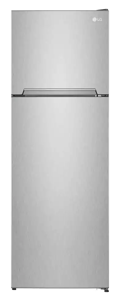 ثلاجة ال جي، نوفروست، 309 لتر، 2 باب، سلفر، GTF312SSBN
