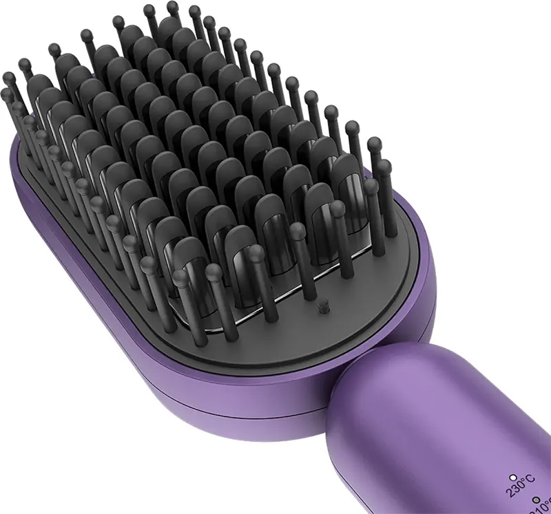Rush Brush Hair Straightener, Ionic Technology, 230℃, Purple, S3 LITE