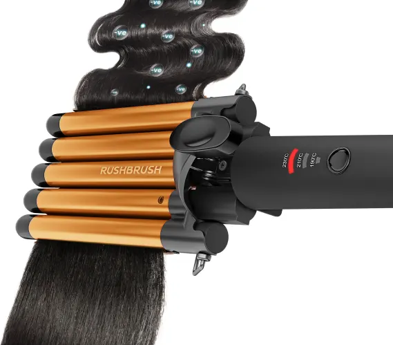 Rush Brush Hair Curler, 230 °C, Gold, M2 PLUS5