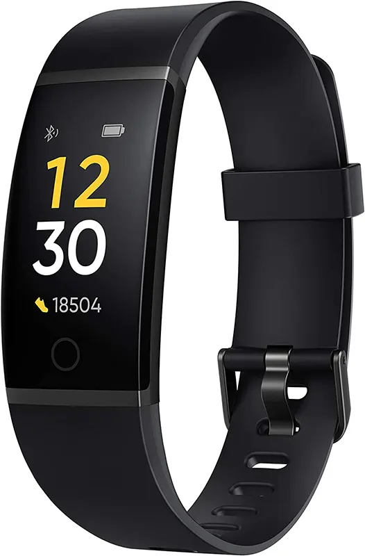 Realme Smart Tracker Band, Bluetooth 4.2, 0.96 inches Touch Screen, Water Resistant, 7 days battery, health tracker, Black