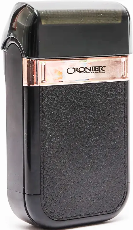 Cronier Electric Hair Clipper for men, for dry & wet use, Rechargeable, Black,CR-827