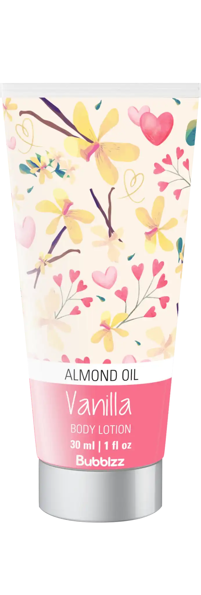 Bubblzz Vanilla Travel Size Hand & Body Lotion 30 ML