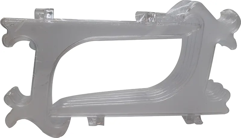 حامل أطباق للنيش -أبيض