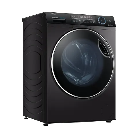 Haier Front Loading Washing Machine, 15 kg, Digital Screen, Dark Silver, HW150-BP14986ES8