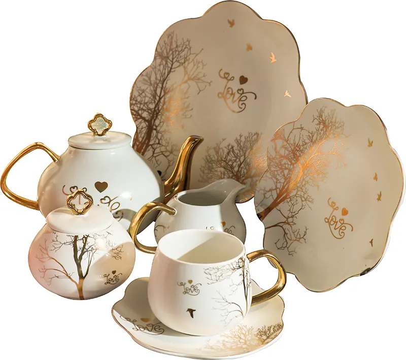 Bombe tea and gateaux set 24 pieces MB1