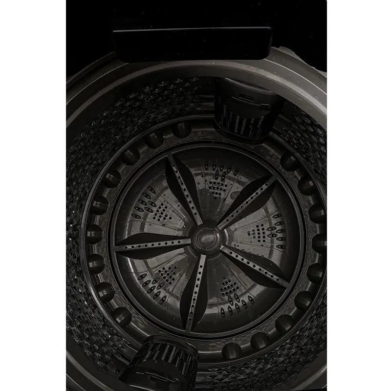 غسالة ملابس فوق أتوماتيك وايت بوينت الشبح، تحميل علوي، 13 كجم، حلة دياموند درام ،شاشة ديجيتال، أسود، WPTL13DFGBMA