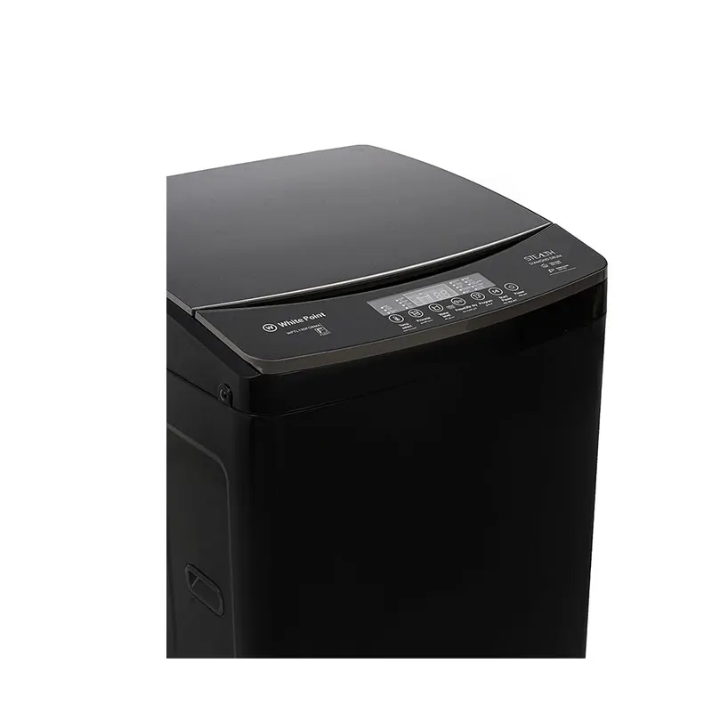 غسالة ملابس فوق أتوماتيك وايت بوينت الشبح، تحميل علوي، 13 كجم، حلة دياموند درام ،شاشة ديجيتال، أسود، WPTL13DFGBMA