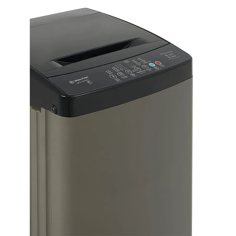 White Point Top Loading Washing Machine, 11 KG, Diamond Drum, Digital Screen, Dark Grey, WPTL11DGBA