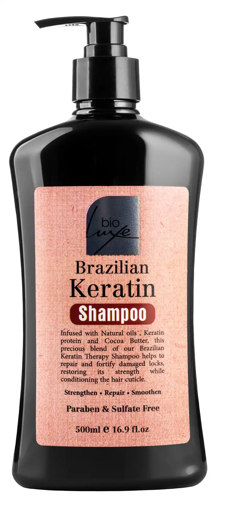 BIO LUXE Brazillian Keratin  free sulfate Shampoo 500ML