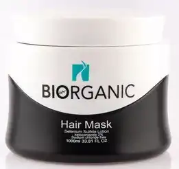 Biorganic free sulfate Hair mask black 1000 ML
