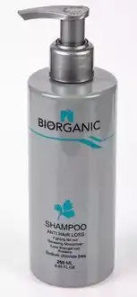 Bio Organic Anti-hair loss free sulfate Shampoo Silver 250ML