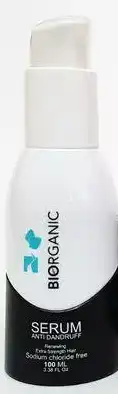 سيروم للشعر خالي من السلفات من بيورجانيك  اسود 100مل