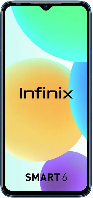 Infinix Smart 6 HD Dual SIM Mobile, 32GB Internal Memory, 2GB RAM, 4G LTE, Origin Blue