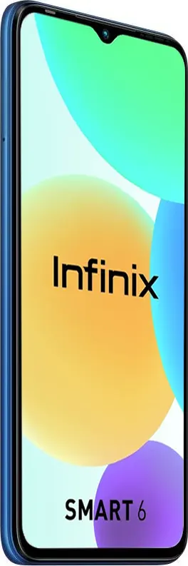 Infinix Smart 6 HD Dual SIM Mobile, 32GB Internal Memory, 2GB RAM, 4G LTE, Origin Blue