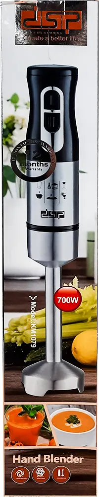 DSP Hand Blender, 700 Watt, Black KM1079