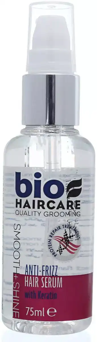 Bio Haircare Anti Frizz Hair Serum With Keratin  75 ml