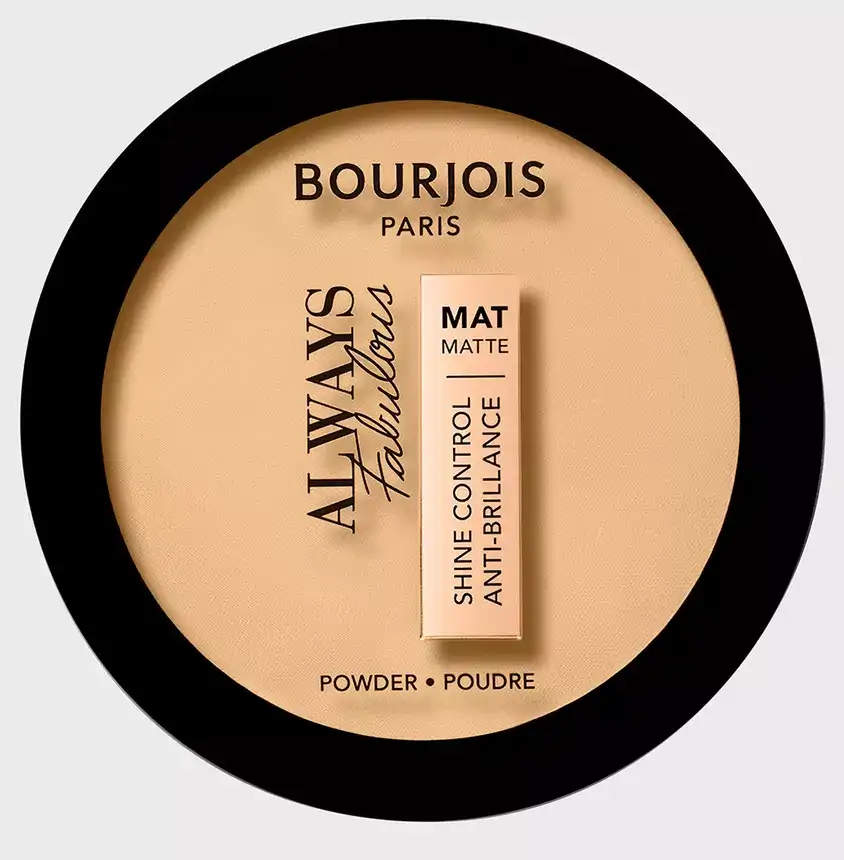 بودرة للوجه مضغوطة بورجوا اولويز فابيولوس مات  115 غولدن ايفوري