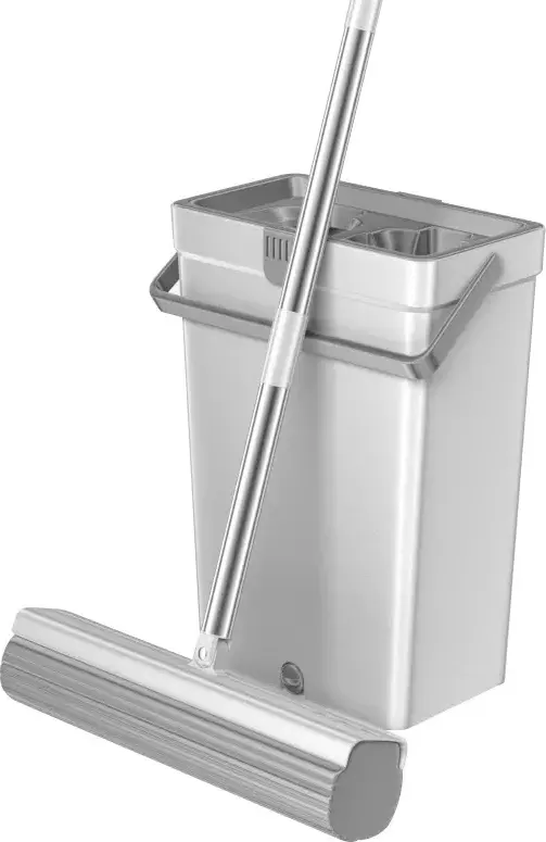 جردل مسح باركيه وسيراميك 2 عين - رصاصي