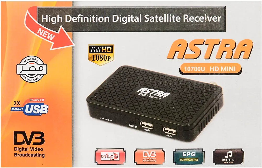 Astra HD 10700U Mini Receiver