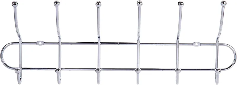 شماعه هوك  للتعليق علي الباب أو الحائط -6 أطقم