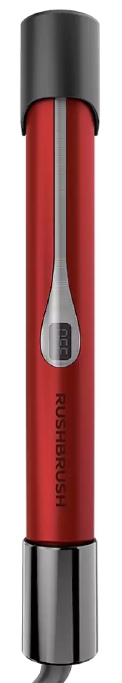 Rush Brush Hair Straightener & Curler, Ceramic Plates, Negative ion technology, 230℃, Red, X2