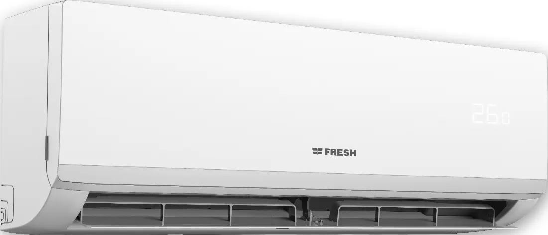 Fresh Split Air Conditioner, 3 HP, Cool-Hot, Smart Inverter, Digital, Plasma, White, SIFW24H-O