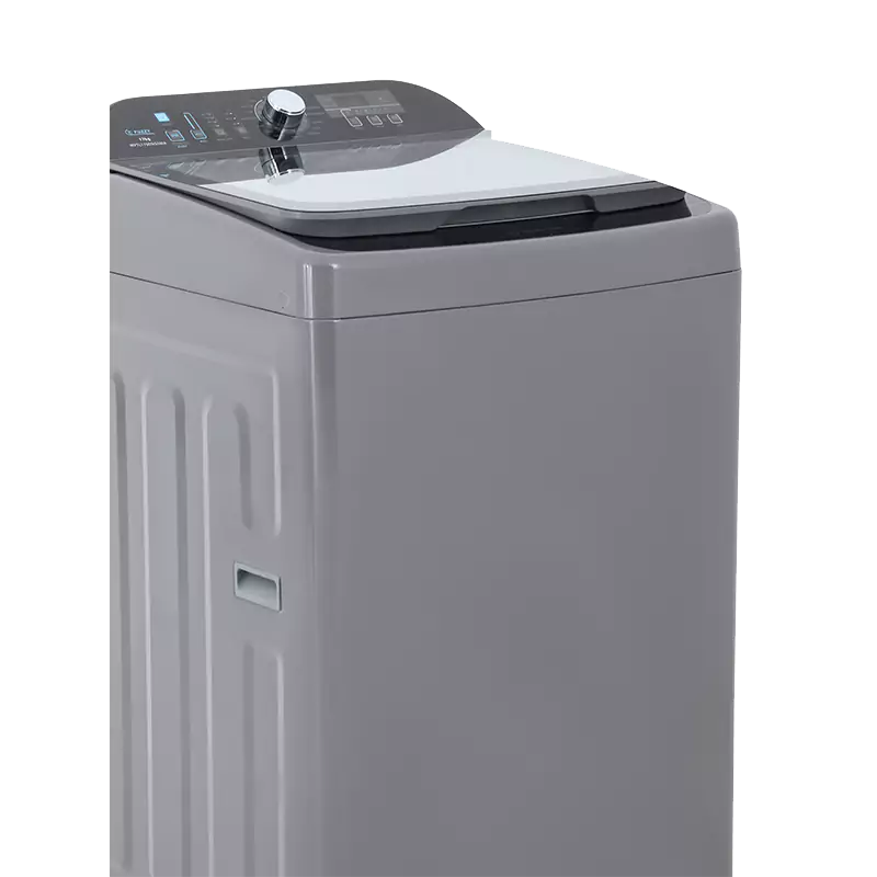 White Point Automatic Washing Machine, Top Loading, 16 kg, Hydraulic Door, Digital Display, Diamond Drum Drum, Dark Gray, WPTL1666DGSMA