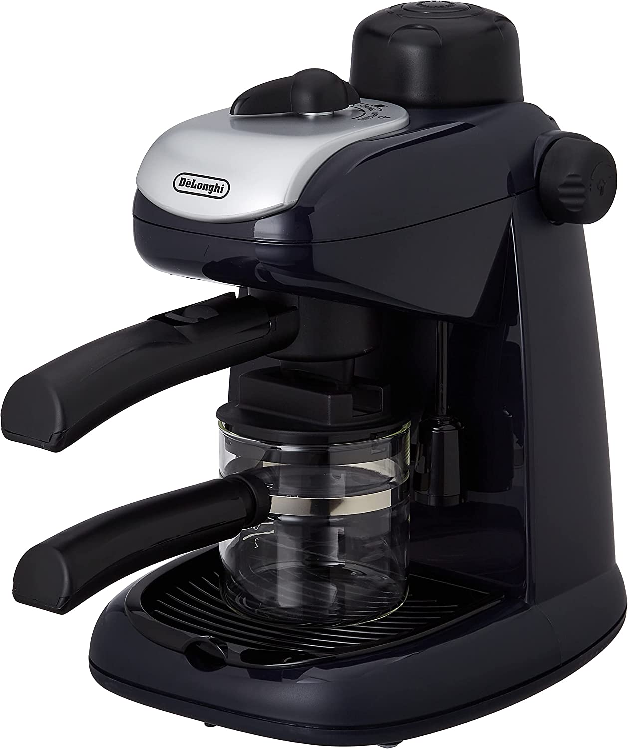 ماكينة تحضير قهوة الإسبريسو ديلونجي، 800 وات، ستيم يدوي، أسود، EC7.1
