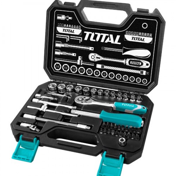 Total THT141451 Socket Set 45PCS 1-4˝