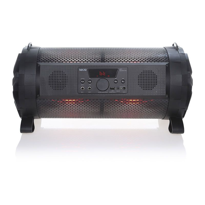 Max Series Subwoofer Speakers, Bluetooth, 30 Watt, Remote Control, Black, X-626