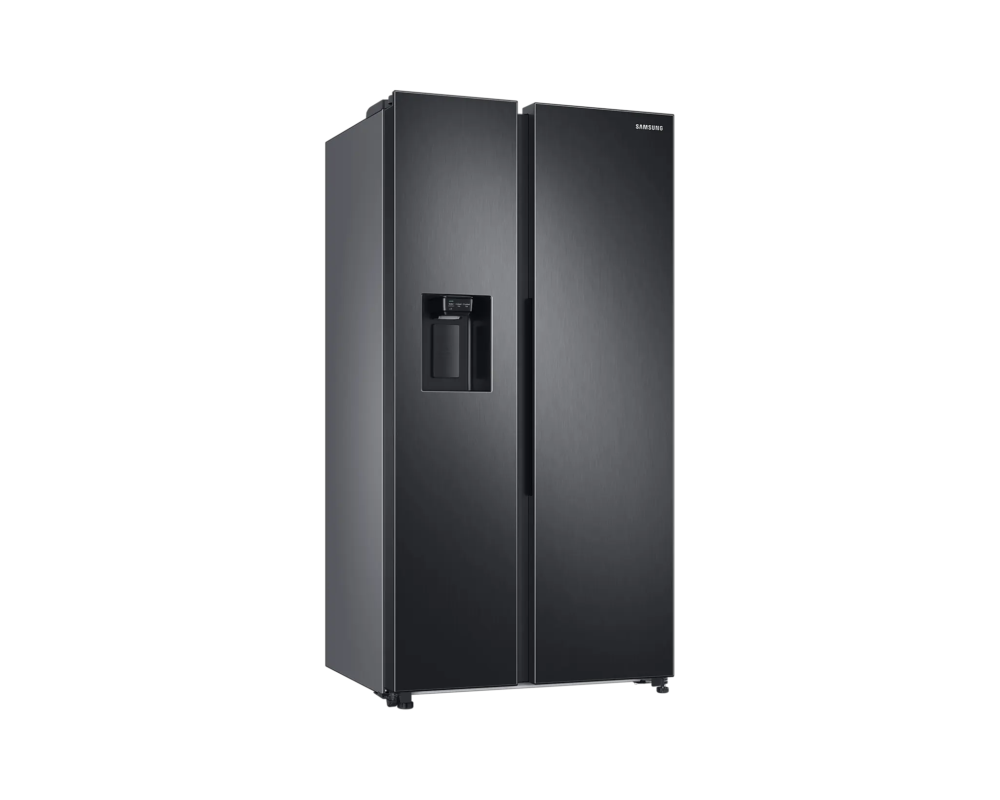 Samsung Side by Side Refrigerator, No Frost, 634 Liters, Inverter, 2 Doors, Water Dispenser, SpaceMax™ Purification, Black, RS68A8820B1