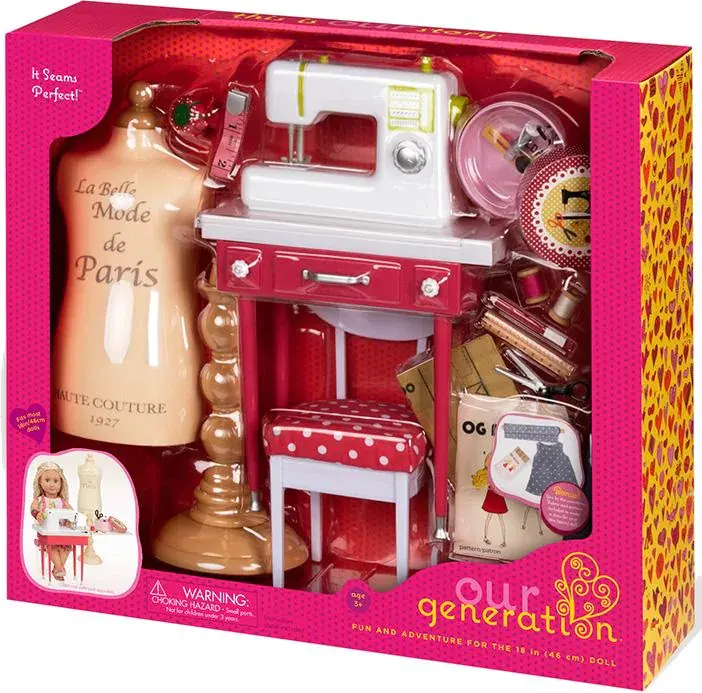 Sewing tools for dolls game